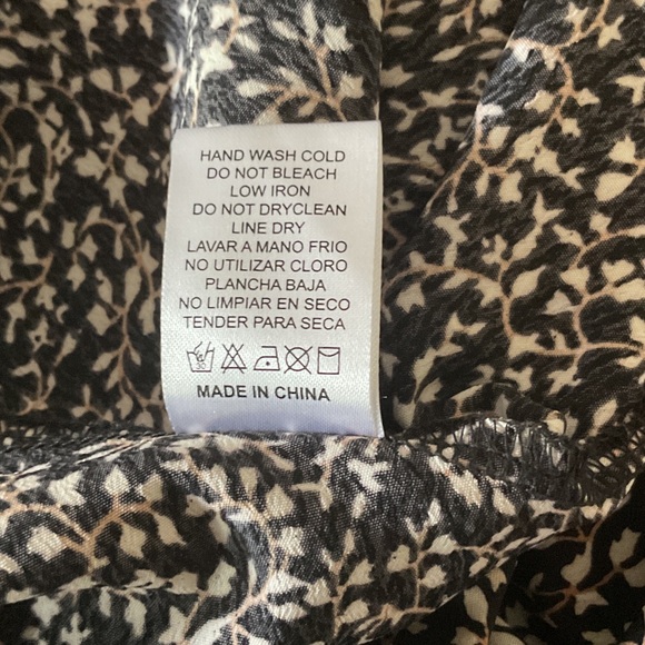 Becaal Chic Black and White maxi w elastic waist Skirt size medium - Picture 6 of 6